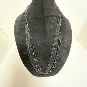 Back Multi-Layered Long Necklace